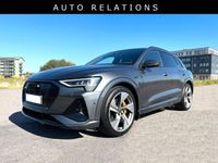 begagnad Audi e-tron 55 408Hk Q/S-LINE/NAVI/Drag/1 Ägare/MOMS/SE SPEC