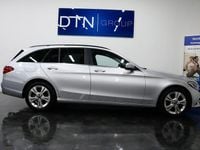 Begagnad Mercedes C220 170 HK (125 kW) 2015 Silver Kombi