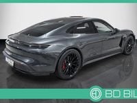 Begagnad Porsche Taycan 4S 360 kW (490 HK) 2020 Mörkgrå Sedan