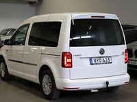 begagnad VW Caddy Life 2.0 TDI DIESELVÄRMARE DRAGKRO NYSERVAD