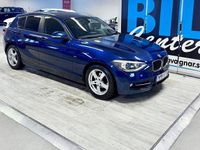 Begagnad BMW 116 Sport Line 116 HK (85 kW) 2013 Blå Halvkombi