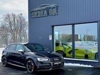 Begagnad Audi S3 301 HK (221 kW) 2015 Svart