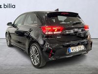 Begagnad Kia Rio GT-Line 121 HK (88 kW) 2020 Svart Halvkombi
