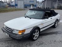 Begagnad Saab 900 Cabriolet 175 HK (128 kW) 1987 Vit Cab