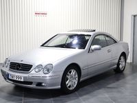 Begagnad Mercedes CL500 AMG 417 HK (306 kW) 2002 Grå silver Sportkupé