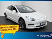 Begagnad Tesla Model 3 Performance 461 kW (627 HK) 2020 Vit Sedan