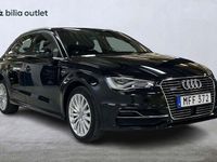 begagnad Audi A3 Sportback e-tron 1.4 TFSI Sport 204hk Navi PDC 2016 Svart