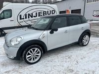 Begagnad Mini Cooper D Countryman 112 HK (82 kW) 2014 Silver med svart tak SUV