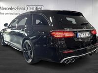 begagnad Mercedes E53 AMG E-Klass AMG4MATIC+ KOMBI / Vinter Paket / Dragkrok/ Night Paket / Nappa Klädsel Svart -435hk