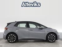 Begagnad VW ID.3 Pro Performance 150 kW (204 HK) 2022 Grå Halvkombi