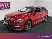 begagnad VW Passat TDI R-Line Cockpit Kamera Värm Drag 2018, Kombi