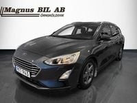 Begagnad Ford Focus Titanium 125 HK (91 kW) 2018 Blå Kombi