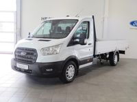 begagnad Ford Transit TransportbilarChassi EH Flak med Kran 2.0 EcoBlue 155hk AUT