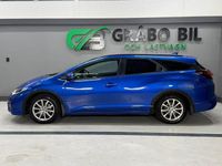 Begagnad Honda Civic Elegance 120 HK (88 kW) 2017 Blå Kombi