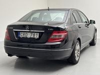 Begagnad Mercedes C200 136 HK (100 kW) 2010 Svart Sedan