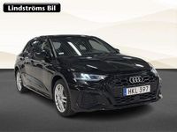 Begagnad Audi A3 S-Line 248 HK (182 kW) 2022 Svart Sedan