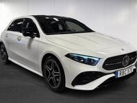Begagnad Mercedes A200 Advanced Plus 163 HK (119 kW) 2023 Vit Halvkombi