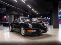 Begagnad Porsche 911 Carrera Cabriolet 250 HK (183 kW) 1991 Svart Cab