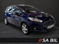 Begagnad Ford Fiesta Titanium 101 HK (74 kW) 2015 Blå