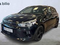 Begagnad Kia Rio 2019 Svart Halvkombi