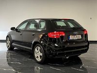 Begagnad Audi A3 Sportback Attraction 140 HK (102 kW) 2010 Svart Halvkombi