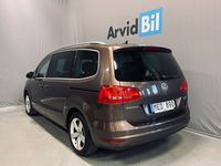 begagnad VW Sharan 2.0 TDI Premium B-kam D-värm Navi Euro 5