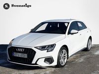 Begagnad Audi A3 Sportback Proline 150 HK (110 kW) 2023 Vit Halvkombi