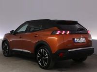 Begagnad Peugeot e-2008 GT 100 kW (136 HK) 2021 Orange SUV