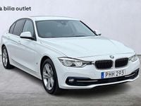 Begagnad BMW 330 Sport Line 252 HK (185 kW) 2017 Vit Sedan