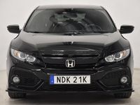 begagnad Honda Civic 1.0 Comfort Skinn Navi B-kam SoV-Hjul 2018, Halvkombi