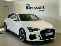 Begagnad Audi A3 Sportback e-tron S-Line 245 HK (180 kW) 2021 Vit Halvkombi