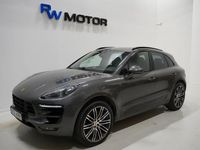 Begagnad Porsche Macan Turbo Sport 400 HK (294 kW) 2015 Mörkgrå SUV