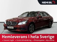 Begagnad Mercedes E250 Exclusive 204 HK (150 kW) 2015 Röd Sedan