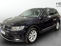 Begagnad VW Tiguan 150 HK (110 kW) 2018 Svart metallic SUV