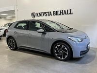 Begagnad VW ID.3 Pro Performance 150 kW (204 HK) 2020 Grå Halvkombi