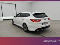 begagnad Kia Optima SW Plug-in 205hk Pluspaket 2 Navi H/K Pano 360*