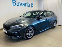 begagnad BMW 118 M-sport Automat PDC Bluetooth Rattvärme HiFi stereo 2021, Halvkombi