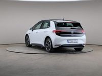 Begagnad VW ID.3 Pro Performance 150 kW (204 HK) 2021 Vit Halvkombi