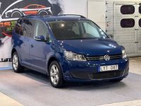 begagnad VW Touran 1.4 TSI ECOFUEL AUTOMAT 7-SITS DRAG NY BES