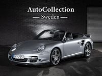 Begagnad Porsche 997 Turbo 480 HK (353 kW) 2008 Silver Cab