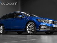 Begagnad VW Passat R-line 200 HK (147 kW) 2021 Mörkblå Kombi