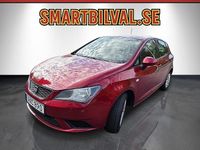 Begagnad Seat Ibiza Style 86 HK (63 kW) 2013 Mörkröd Halvkombi