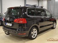 Begagnad VW Sharan 150 HK (110 kW) 2011 Svart Minibuss