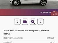 begagnad Suzuki Swift 5-dörrar 1.2 VVT GL Euro 5