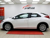 Begagnad Honda Civic Sport 141 HK (103 kW) 2012 Vit Halvkombi