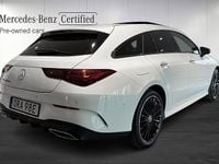 Begagnad Mercedes CLA250e Shooting Brake AMG line 163 HK (119 kW) 2025 Vit Kombi