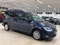 Begagnad VW Caddy Maxi Life Life 102 HK (75 kW) 2018 Mörkblå Minibuss