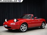 Begagnad Mazda MX5 116 HK (85 kW) 1991 Röd Cab