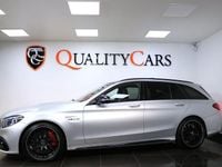 Begagnad Mercedes C63S AMG AMG 510 HK (375 kW) 2019 Silver Kombi