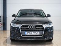 Begagnad Audi Q3 Proline 150 HK (110 kW) 2017 Svart SUV